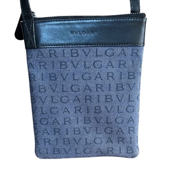 BVLGARI Monogram Canvas & Leather Mini Mania Shoulder Bag - Picture 9 of 13